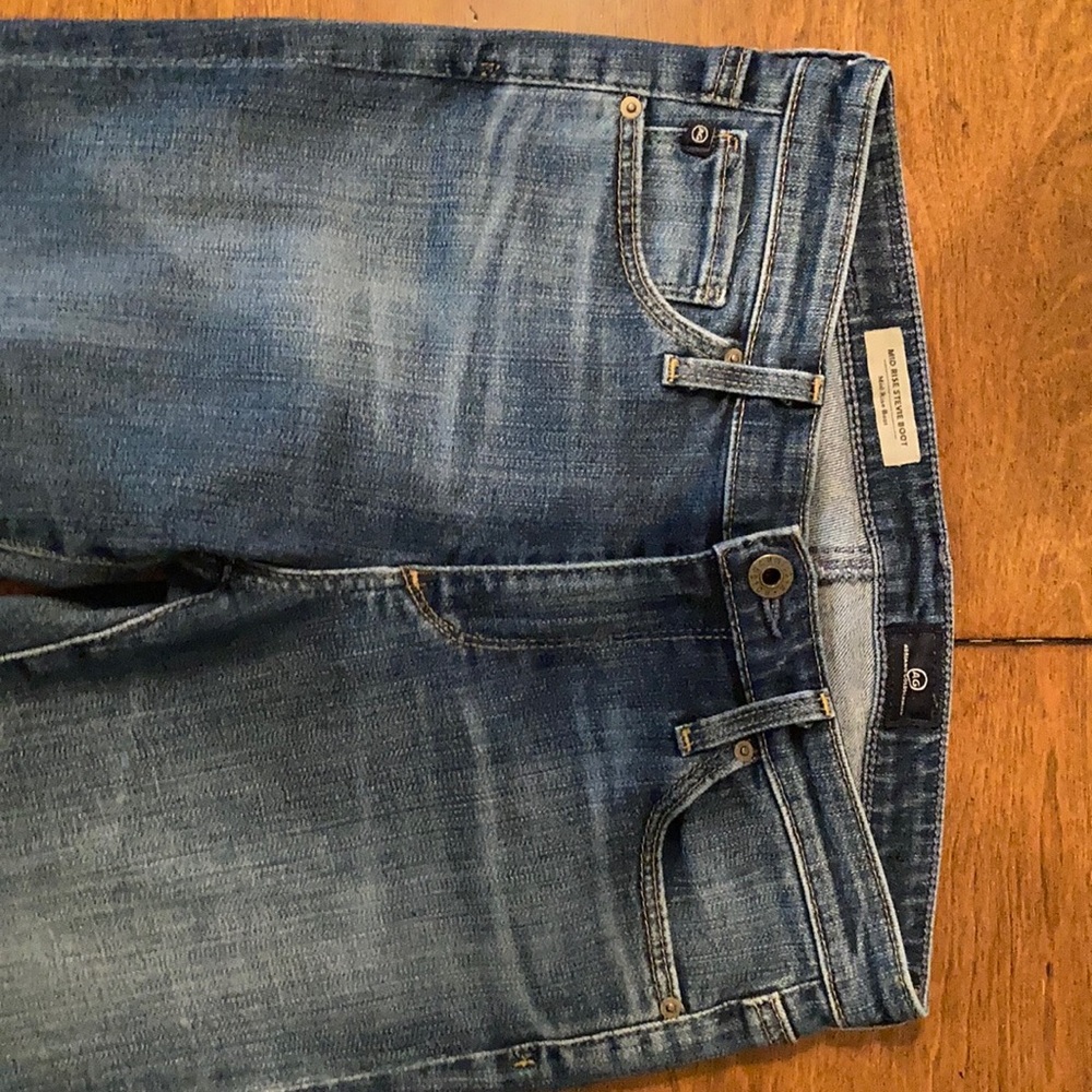 Adriano Goldschmeid Mid Rise Stevie Boot jeans 27